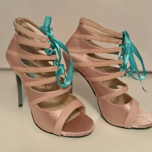 Blue by Betsey Johnson SB Mila Champagne Satin Pumps